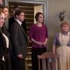 Downton Abbey S3

The third series, set in 1920, sees the return of all the much loved characters in the sumptuous setting of Downton Abbey. As they face new challenges, the Crawley family and the servants who work for them remain inseparably interlinked.

PHYLLIS LOGAN as Mrs Hughes, BRENDAN COYLE as Bates, ALLEN LEECH as Tom Branson, MICHELLE DOCKERY as Lady Mary Crawley, LESLEY NICOL as Mrs Patmore, SIOBHAN FINNERAN as O'Brien and SOPHIE MCSHERA as Daisy Mason