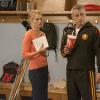 Mircea Monroe as Morning Randolph and Matt LeBlanc as himself in Episodes (Season 4, episode 1) - Photo: Des Willie/SHOWTIME - Photo ID: episodes_401_5308