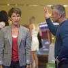Tamsin Greig as Beverly Lincoln and Matt LeBlanc as himself in Episodes (Season 4, episode 3) - Photo: Des Willie/SHOWTIME - Photo ID: episodes_403_5534