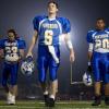 FRIDAY NIGHT LIGHTS -- NBC Series -- Pilot -- Pictured: (l-r) Taylor Kitsch as Tim Riggins, Scott Porter as Jason Sreet, Gaius Charles as Brian "Smash" Williams -- NBC Photo: Paul Drinkwater
FOR EDITORIAL USE ONLY -- DO NOT RE-SELL/DO NOT ARCHIVE