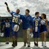 FRIDAY NIGHT LIGHTS -- Pictured: (l-r) Taylor Kitsch as Tim Riggins, Gaius Charles as Brian "Smash" Williams, Kyle Chandler as Eric Taylor, Scott Porter as Jason Street, Minka Kelly as Lyla Garrity, Zach Gilford as Matt Saracen -- NBC Photo: Michael Muller