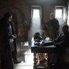 Kit Harington as Jon Snow, Stephen Dillane as Stannis Baratheon and Liam Cunningham as Davos Seaworth _ photo Helen Sloan_HBO