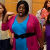 GLEE: Marley (Melissa Benoist, L), Unique (Alex Newell, C) and Tina (Jenna Ushkowitz, R) perform in the &quot;Britney 2.0&quot; episode of GLEE airing Thursday, Sept. 20 (9:00-10:00 PM ET/PT) on FOX. &#xa9;2012 Fox Broadcasting Co. Cr: Mike Yarish/FOX