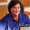 GLEE: Coach Beiste (Dot-Marie Jones) gives Emma some advice in the &quot;The Role You Were Born to Play&quot; episode of GLEE airing Thursday, Nov. 8 (9:00-10:00 PM ET/PT) on FOX. &#xa9;2012 Fox Broadcasting Co. Cr: Jordin Althaus/FOX