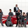 GLEE: The boys perform in the  &quot;Glease&quot; episode of GLEE airing Thursday, Nov. 15 (9:00-10:00 PM ET/PT) on FOX. L-R: Samuel Larsen, Harry Shum Jr., Chord Overstreet, Blake Jenner, Kevin McHale, and Jacob Artist. &#xa9;2012 Fox Broadcasting Co. CR: Adam Rose/FOX