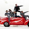 GLEE: The boys perform in the  &quot;Glease&quot; episode of GLEE airing Thursday, Nov. 15 (9:00-10:00 PM ET/PT) on FOX. L-R: Harry Shum Jr., Samuel Larsen, Chord Overstreet, Blake Jenner and Jacob Artist. &#xa9;2012 Fox Broadcasting Co. CR: Adam Rose/FOX