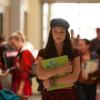 GLEE: Marley (Melissa Benoist, C) has a conflict in the &quot;Thanksgiving&quot; episode of GLEE airing Thursday, Nov. 29 (9:00-10:00 PM ET/PT) on FOX. &#xa9;2012 Fox Broadcasting Co. CR: Adam Rose/FOX