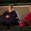 GLEE: Mrs. Rose (Trisha Rae Stahl, L) and Sue (Jane Lynch, R) watch a performance by the glee club  in the &quot;Glee, Actually&quot; episode of GLEE airing Thursday, Dec. 13 (9:00-10:00 PM ET/PT) on FOX. &#xa9;2012 Fox Broadcasting Co. CR: Eddy Chen/FOX