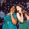 GLEE: Unique (Alex Newell, L) and Marley (Melissa Benoist, R) perform in the &quot;Sadie Hawkins&quot; episode of GLEE airing Thursday, Jan. 24 (9:00-10:00 PM ET/PT) on FOX. &#xa9;2013 Fox Broadcasting Co. CR: Eddy Chen/FOX