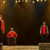 GLEE: Finn (Cory Monteith, L) and Will (Matthew Morrison, R) perform in the &quot;Feud&quot; episode of GLEE  airing on Thursday, March 14  (9:00-10:00 PM ET/PT) on FOX. &#xa9;2013 Fox Broadcasting Co. CR: Adam Rose/FOX