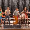 GLEE: The Glee club performs in the "Lights Out" episode of GLEE airing Thursday, April 25 (9:00-10:00 PM ET/PT) on FOX. ©2013 Fox Broadcasting Co. Pictured L-R: Alex Newell, Jenna Ushkowitz, Chord Overstreet, Darren Criss, Becca Tobin, Kevin McHale, Melissa Benoist, Blake Jenner and Jacob Artist. CR: Eddy Chen/FOX
