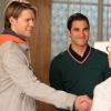 GLEE: Blaine (Darren Criss, C) brings Sam (Chord Overstreet, L) ring shopping in the &quot;All Or Nothing&quot; season finale episode of GLEE airing Thursday, May 9 (9:00-10:00 PM ET/PT) on FOX. Also Pictured guest star Patty Duke (R). &#xa9;2013 Fox Broadcasting Co. CR: Jennifer Clasen/FOX