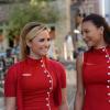 GLEE: Santana (Naya Rivera, R) meets Dani (guest star Demi Lovato, L) in the &quot;Tina in The Sky With Diamonds&quot; episode of GLEE airing Thursday, Oct. 3 (9:00 -10:00 PM ET/PT) on FOX.  &#xa9;2013 Fox Broadcasting Co. Cr: Michael Becker/FOX