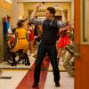 GLEE: Will (Matthew Morrison) twerks down the hallway in &quot;The End of Twerking&quot; episode of GLEE airing Thursday, Nov. 14 (9:00-10:00 PM ET/PT) on FOX. &#xa9;2013 Fox Broadcasting Co. CR: Adam Rose/FOX