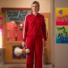 GLEE: Sue (Jane Lynch) reveals the story behind her iconic tracksuit in the "Puppet Master" episode of GLEE airing Thursday, Nov. 28 (9:00-10:00 PM ET/PT) on FOX. ©2013 Fox Broadcasting Co. CR: Eddy Chen/FOX