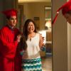 GLEE: Blaine (Darren Criss, L) and Sam (Chord Overstreet, R) console Tina (Jenna Ushkowitz) in the &quot;Trio&quot; episode of GLEE airing Tuesday, March 4 (8:00-9:00 PM ET/PT) on FOX. &#xa9;2014 Fox Broadcasting Co. CR: Adam Rose/FOX