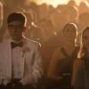 GLEE: Artie (Kevin McHale, L) and Kitty (Becca Tobin, R) watch the competition at Nationals in the &quot;City of Angels&quot; episode of GLEE airing Tuesday, March 11 (8:00-9:00 PM ET/PT) on FOX.&#xa9;2014 Fox Broadcasting Co. CR: Adam Rose/FOX