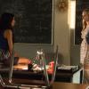 GLEE: Santana (Naya Rivera, L) and Brittany (Heather Morris, R) reunite in the &quot;100&quot; episode of GLEE airing Tuesday, March 18 (8:00-9:00 PM ET/PT) on FOX. &#xa9;2014 Fox Broadcasting Co. CR: Adam Rose/FOX