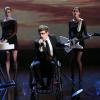 GLEE: Artie (Kevin McHale, C) performs in the &quot;Tested&quot; episode of GLEE airing Tuesday, April 15 (8:00-9:00 PM ET/PT) on FOX. &#xa9;2014 Fox Broadcasting Co. CR: Mike Yarish/FOX