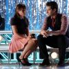 GLEE: Rachel (Lea Michele, L) seeks advice from Will (Matthew Morrison, R) in the first part of the special two-hour "Loser Like Me/Homecoming" Season Premiere episode of GLEE on Friday, Jan. 9 (8:00-10:00 PM ET/PT) on FOX.  ©2014 Fox Broadcasting Co. CR: Tyler Golden/FOX