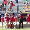 GLEE: Alumnae's Brittany (Heather Morris, L), Santana (Naya Rivera, C) and Quinn (Dianna Agron, R) return to McKinley High in the second part of the special two-hour "Loser Like Me/Homecoming" Season Premiere episode of GLEE on Friday, Jan. 9 (8:00-10:00 PM ET/PT) on FOX. ©2014 Fox Broadcasting Co. CR: Adam Rose/FOX