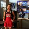 GLEE: Kitty (Becca Tobin) helps Rachel find a set list in the "The Hurt Locker, Part Two" episode of GLEE airing Friday, Jan. 30 (9:00-10:00 PM ET/PT) on FOX. ©2014 Fox Broadcasting Co. CR: Beth Dubber/FOX