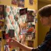 GLEE: Sam (Chord Overstreet) helps Rachel pack her old bedroom in the "The Hurt Locker, Part Two" episode of GLEE airing Friday, Jan. 30 (9:00-10:00 PM ET/PT) on FOX. ©2014 Fox Broadcasting Co. CR: Jennifer Clasen/FOX