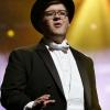 GLEE: Roderick (guest star Noah Guthrie) performs in the "What The World of Needs Now" episode of GLEE airing Friday, Feb. 6 (9:00-10:00 PM ET/PT) on FOX. ©2014 Fox Broadcasting Co. CR: Tyler Golden/FOX