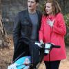 GLEE: Will (Matthew Morrison, L) and Emma (Jayma Mays, R) take a stroll in the "Transitioning" episode of GLEE airing Friday, Feb. 13 (9:00-10:00 PM ET/PT) on FOX. ©2015 Fox Broadcasting Co. CR: Michael Yarish/FOX