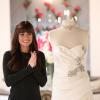 GLEE: Rachel (Lea Michele) watches the Santana and Brittany try on wedding dresses in the "Wedding" episode of GLEE airing Friday, Feb. 20 (9:00-10:00 PM ET/PT) on FOX. ©2015 Fox Broadcasting Co. CR: Mike Yarish/FOX