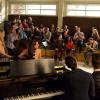 GLEE:  Will (Matthew Morrison, CL) and Sam (Chord Overstreet, CR) perform in the special two-hour "2009/Dreams Come True" Series Finale episode of GLEE airing Friday, March 20 (8:00-10:00 PM ET/PT) on FOX. ©2015 Fox Broadcasting Co. CR: Adam Rose/FOX