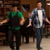 GLEE: Mike (Harry Shum Jr., L) and Finn (Cory Monteith, R) perform in the super-sized 90 minute &quot;Born This Way&quot; episode of GLEE airing Tuesday, April 26 (8:00-9:30 PM ET/PT) on FOX. &#xa9;2011 Fox Broadcasting Co. CR: Adam Rose/FOX