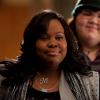 GLEE: Lauren (Ashley Fink, R) helps Mercedes (Amber Riley, L) demand respect in the &quot;Night of Neglect&quot; episode of GLEE airing Tuesday, April 19 (8:00-9:01 PM ET/PT) on FOX. &#xa9;2011 Fox Broadcasting Co. CR: Adam RoseFOX