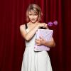 GLEE: Dianna Agron returns as Quinn in Season Three of GLEE premiering Tuesday, Sept. 20 (8:00-9:00 PM ET/PT) on FOX. &#xc2;&#xa9;2011 Fox Broadcasting Co. Cr: Danielle Levitt/FOX