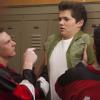 GLEE: New student Rory (guest star &quot;The Glee Project&quot; winner, Damian McGinty, C) gets picked on in the &quot;Pot O' Gold&quot; episode of GLEE airing Tuesday, Nov. 1 (8:00-9:00 PM ET/PT) on FOX. &#xa9;2011 Fox Broadcasting Co. Cr: Adam Rose/FOX