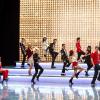 GLEE: The glee club performs in  &quot;Michael,&quot; a special episode celebrating the music of Michael Jackson, on GLEE airing Tuesday, Jan. 31 (8:00-9:00 PM ET/PT) on FOX. Pictured L-R: Kevin McHale, Chord Overstreet, Dianna Agron, Heather Morris, Jenna Ushkowitz, Chris Colfer, Darren Criss, Naya Rivera, Harry Shum Jr., Lea Michele, Cory Monteith, Amber Riley and Damian McGinty.  &#xa9;2012 Fox Broadcasting Co. CR: Justin Lubin/FOX