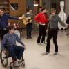 GLEE: The glee club boys perform a Spanish song in &quot;The Spanish Teacher&quot; episode of GLEE airing Tuesday, Feb. 7 (8:00-9:00 PM ET/PT) on FOX. Pictured L-R: Kevin McHale, Mark Salling, Chris Colfer, Chord Overstreet and Harry Shum Jr. &#xa9;2012 Fox Broadcasting Co. Cr: Adam Rose/FOX