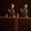 GLEE: Rory (Damian McGinty, L) and Finn (Cory Monteith, R) perform at Regionals in the &quot;On My Way&quot; Winter Finale episode of GLEE airing Tuesday, Feb. 21 (8:00-9:00 PM ET/PT) on FOX. &#xa9;2012 Fox Broadcasting Co. Cr: Adam Rose/FOX