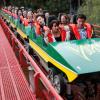 GLEE: The glee club goes to an amusement park for Senior Ditch Day in &quot;Big Brother,&quot; the Spring Premiere episode of GLEE airing Tuesday, April 10 (8:00-9:00 PM ET/PT) on FOX. &#xc2;&#xa9;2012 Fox Broadcasting Co. Cr: Jordin Althaus/FOX