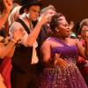 GLEE: Kurt (Chris Colfer, L) and Mercedes (Amber Riley, R) dance in the &quot;Prom-asaurus&quot; episode of GLEE airing Tuesday, May 8 (8:00-9:00 PM ET/PT) on FOX. &#xa9;2012 Fox Broadcasting Co. Cr: Mike Yarish/FOX
