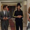 GLEE: Will (Matthew Morrison, L), Sue (Jane Lynch, C) and Emma (Jayma Mays, R) head to Nationals in the second hour of a special two-hour &quot;Props/Nationals&quot; episode of GLEE airing Tuesday, May 15 (8:00-10:00 PM ET/PT) on FOX. &#xa9;2012 Fox Broadcasting Co. Cr: Adam Rose/FOX