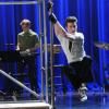 GLEE: Kurt (Chris Colfer) auditions for Westside Story in the "I Am Unicorn" episode of GLEE airing Tuesday, Sept. 27 (8:00-9:00 PM ET/PT) on FOX. ©2011 Fox Broadcasting Co. Cr: Mike Yarish/FOX