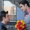GLEE: Kurt (Chris Colfer, L) and Blaine (Darren Criss, R) share a moment in the "Asian F" episode of GLEE airing Tuesday, Oct. 4 (8:00-9:00 PM ET/PT) on FOX.  ©2011 Fox Broadcasting Co. Cr: Mike Yarish/FOX