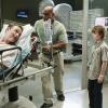 GREY'S ANATOMY - "Can't Fight This Feeling" - A gas tanker explodes on a Seattle highway, causing multiple injuries -- including paramedic Matthew; Meredith and Jo help a frantic mother (Sarah Chalke) whose child is suffering from a mysterious illness; and Owen bonds with a young boy whose parents are in critical condition. Meanwhile true colors are revealed when Alex is forced to work with Jo's boyfriend on an ailing patient, on "Grey's Anatomy," THURSDAY, MARCH 28 (9:00-10:02 p.m., ET) on the ABC Television Network. (ABC/Ron Tom)
MICHAEL BALE, KYLE SILVERSTEIN, KEVIN MCKIDD