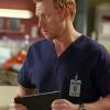 GREY'S ANATOMY - "Can't Fight This Feeling" - A gas tanker explodes on a Seattle highway, causing multiple injuries -- including paramedic Matthew; Meredith and Jo help a frantic mother (Sarah Chalke) whose child is suffering from a mysterious illness; and Owen bonds with a young boy whose parents are in critical condition. Meanwhile true colors are revealed when Alex is forced to work with Jo's boyfriend on an ailing patient, on "Grey's Anatomy," THURSDAY, MARCH 28 (9:00-10:02 p.m., ET) on the ABC Television Network. (ABC/Ron Tom)
KEVIN MCKIDD