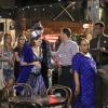 Hart of Dixie -- "Red Dye #40" -- Image Number: HA404b_0646b.jpg -- Pictured (L-R): Brandi Burkhardt as Crickett, McKaley Miller as Rose, Mallory Moye as Wanda, Ross Philips as Tom, Scott Porter as George, John Eric Bentley as Sheriff Bill and Amelia McQueen as Shula -- Photo: Mike Yarish/The CW -- ÃÂ© 2014 The CW Network, LLC. All rights reserved.
