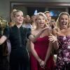Hart of Dixie -- "61 Candles" -- Image Number: HA408a_0220b.jpg -- Pictured (L-R): Matt Lowe as Meatball, Jaime King as Lemon, Claudia Lee as Magnolia, Kaitlyn Black as Annabeth, Laura Bell Bundy as Shelby and Scott Porter as George -- Photo: Colleen Hayes/The CW -- ÃÂ© 2015 The CW Network, LLC. All rights reserved.