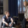 Alexander Fehling as Jonas and Claire Danes as Carrie Mathison in Homeland (Season 5, Episode 01). - Stephan Rabold/SHOWTIME - Photo ID:  Homeland_501_3225.R