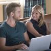 Alexander Fehling as Jonas and Claire Danes as Carrie Mathison in Homeland (Season 5, Episode 3). - Photo:  Stephan Rabold/SHOWTIME - Photo ID;  Homeland_503_5097.R