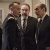 Robert Knepper and General Jamie McClendon , Mandy Patinkin as Saul Berenson and F. Murray Abraham as Dar Adal in HOMELAND (Season 6, Episode 01). - Photo:  JoJo Whilden/SHOWTIME - Photo ID:  HOMELAND_601_1295.R